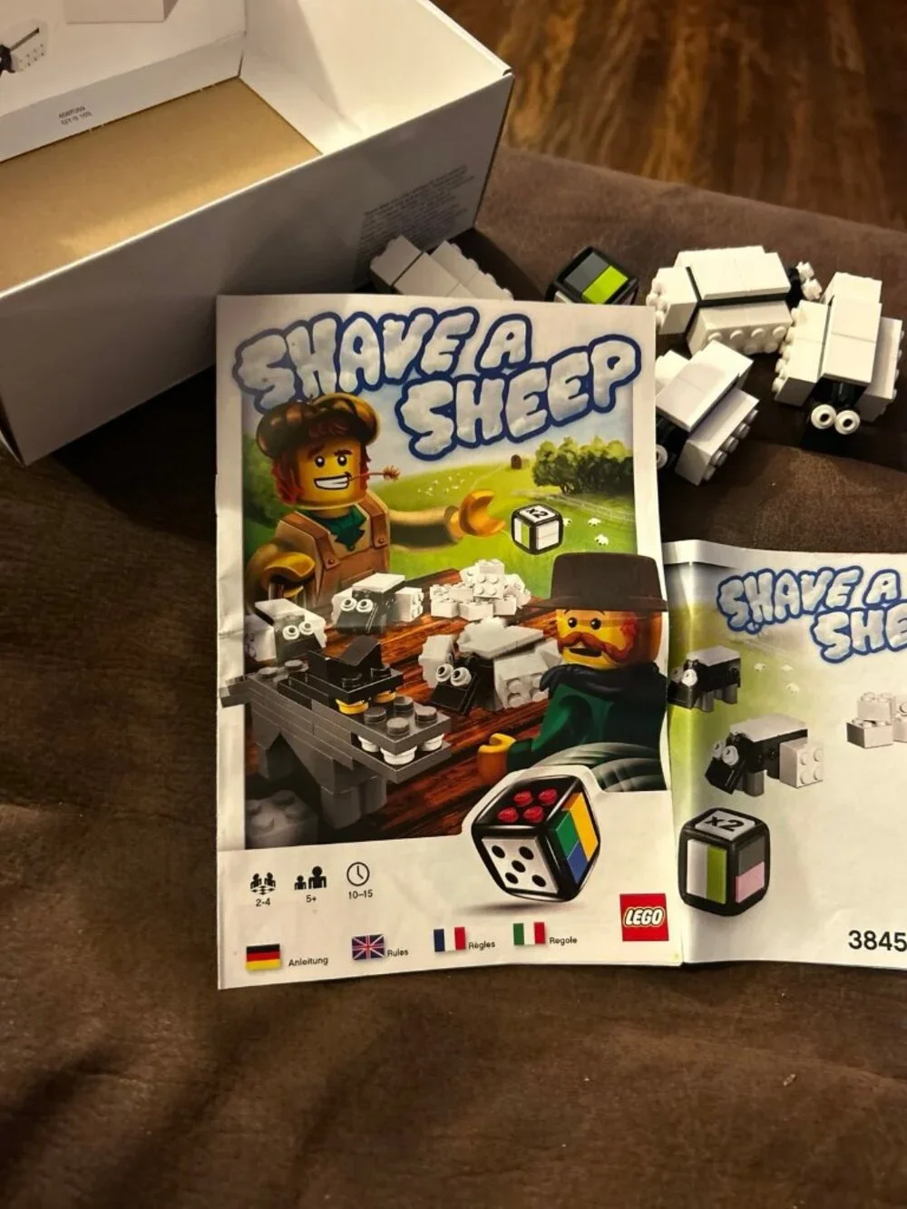 Lego Game shave a sheep boxed set 3845 complete game building rare htf